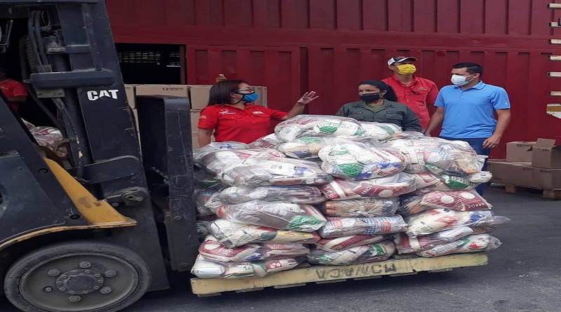 En segunda semana de mayo fueron distribuidas 18 TM de productos a Casas de Alimentación en Nueva Esparta
