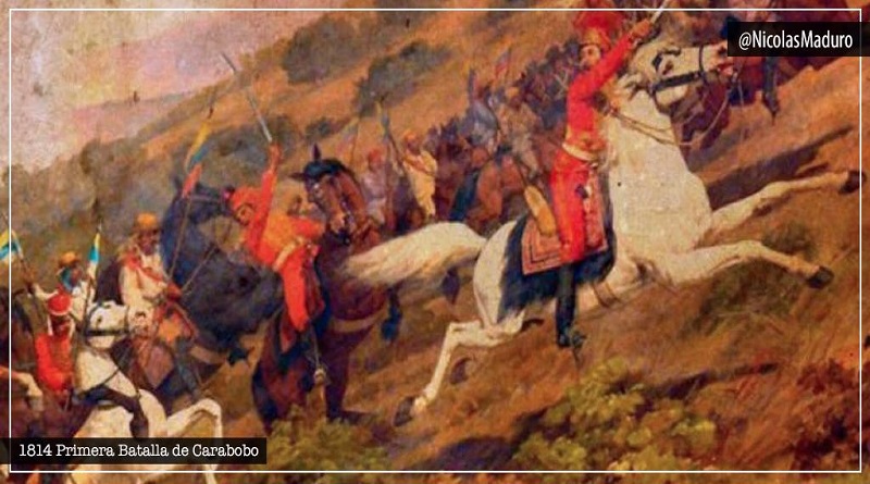Venezuela conmemora 206 años de la Primera Batalla de Carabobo