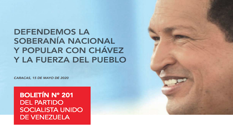 A LEER | Boletín 201 del PSUV: Defensa de la soberanía nacional con Chávez y la fuerza del pueblo