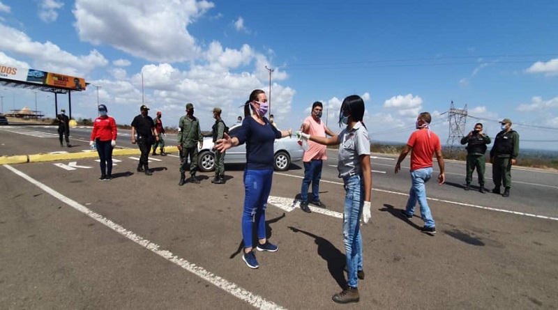 nstalados 22 campamentos especiales para reforzar cordón sanitario en la frontera del estado Bolívar