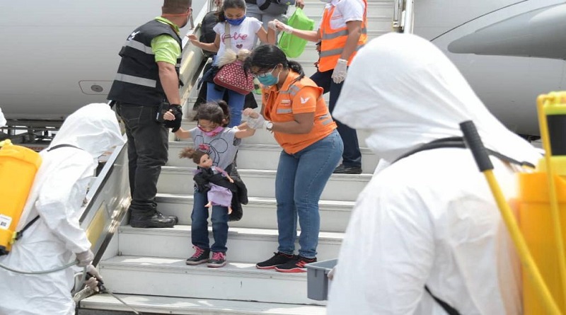 Plan Vuelta a la Patria regresa al país a 250 venezolanos desde Chile