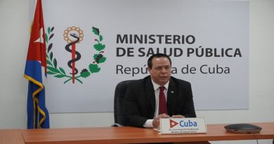 Cuba reiteró a la OMS y a sus estados miembros la vocación solidaria de la Revolución Cubana contra la Covid-19