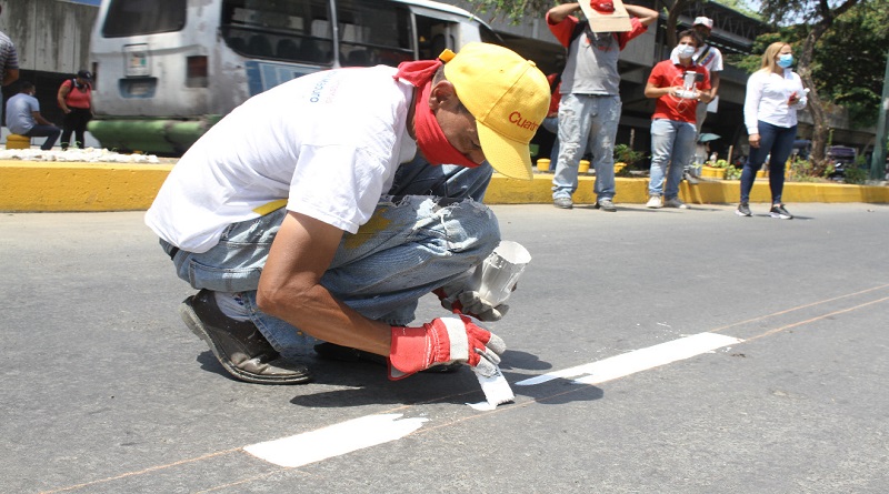 GDC culminó plan de asfalto y embellecimiento en el sector Zoológico de Caricuao