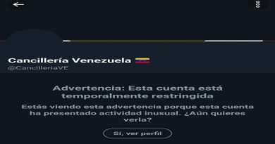 EE.UU. restringe cuenta Twitter @CancilleriaVE durante entrevista de Arreaza a @CaracolRadio