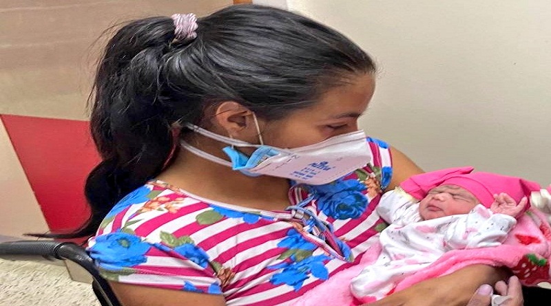 Nace niña en Lara de madre venezolana que regresó de Colombia huyendo de la xenofobia