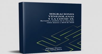 Presentan libro Migraciones venezolanas y la Covid-19