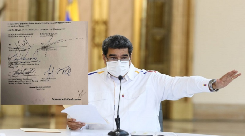 Firmantes del contrato mercenario lo hicieron a nombre del G-4 que apoya un gobierno falso para asesinar a venezolanos