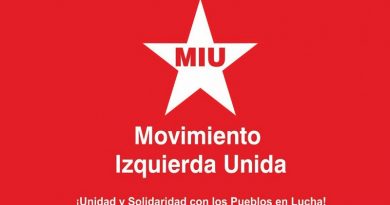 Movimiento Izquierda Unida rechaza nueva agresión del imperialismo norteamericano contra la tierra de Bolívar