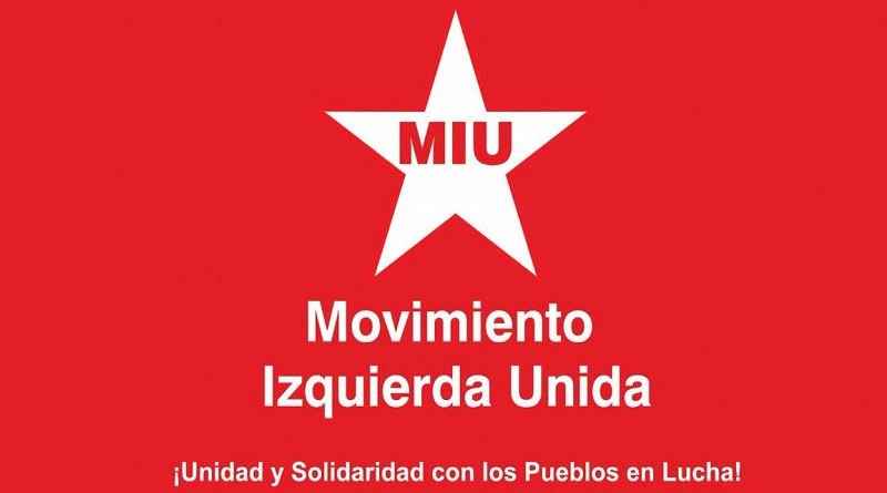 Movimiento Izquierda Unida rechaza nueva agresión del imperialismo norteamericano contra la tierra de Bolívar