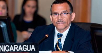 Nicaragua pide a OEA cese a bloqueos contra Venezuela y Cuba
