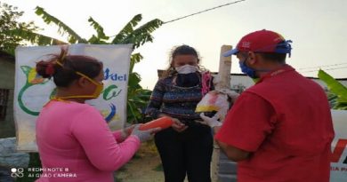 Pdval entrega de combos proteicos a familias de Sabana de Mendoza en Trujillo