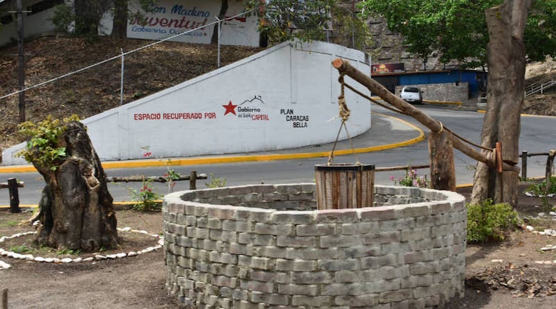 Gobierno del Distrito Capital realiza embellecimiento en alrededores de la estación Zoológico