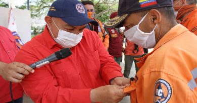 GDC reconoce labor de funcionarios de Protección Civil del Distrito Capital