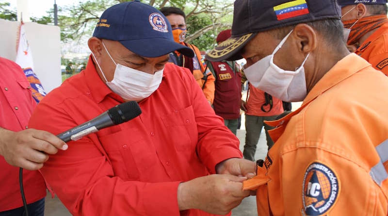 GDC reconoce labor de funcionarios de Protección Civil del Distrito Capital
