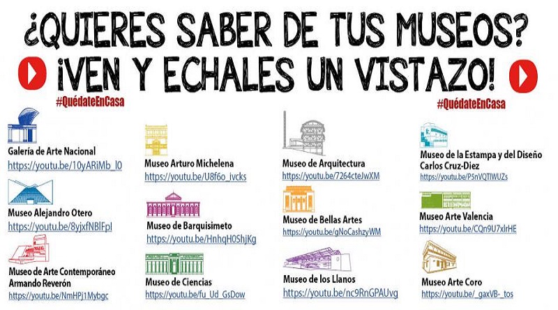 En tiempos de cuarentena | Seriado audiovisual virtual de Museos Nacionales rescata saberes de los venezolanos