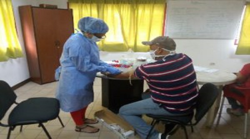 Realizan jornada de despistaje del Covid-19 a trabajadores de Mercal Yaracuy