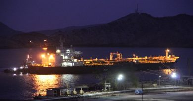 Cuarto tanquero iraní Faxon comenzó descarga en Refinería El Chaure en Anzoátegui