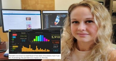 Rebekah Jones señaló que había desarrollado dos aplicaciones y mapas especiales para hacer posible el seguimiento en tiempo real de la situación del covid-19 en Florida, pero el pasado 5 de mayo fue destituida. (Foto agencias)