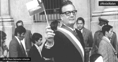 Venezuela celebra los 112 años del natalicio del líder de la Patria Grande Salvador Allende