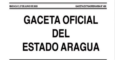 Oficializan cuarentena radical en los 18 municipios de Aragua en cumplimiento del método 7+7