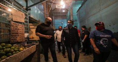 Gobierno Bolivariano de Maracaibo supervisa cumplimiento de protocolos sanitarios en mercados municipales