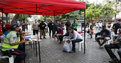 Activados 24 puntos de sensibilización contra la Covid-19 en Caracas