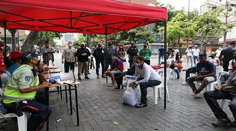 Activados 24 puntos de sensibilización contra la Covid-19 en Caracas