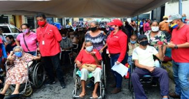 Banco Bicentenario entregó tarjetas de débito a pensionados en Yaracuy