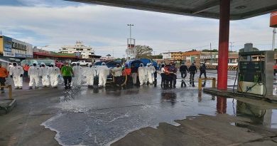 Ejecutan jornada de desinfección en terminal de pasajeros de Barinas contra Covid-19