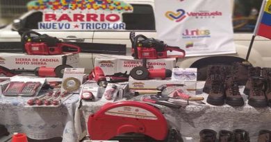 Dotan a Brigadas Comunales de la parroquia Catia de Caracas con equipos, herramientas y maquinarias