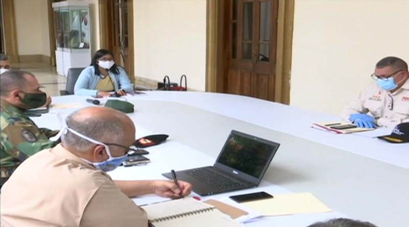 Comisión Presidencial para Prevención, Atención y Control de la Covid-19 realiza videoconferencia con gobernadores de estados fronterizos