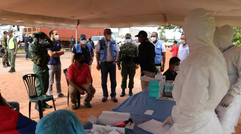 Comisión de la ONU constató funcionamiento de los PASI en la atención a los connacionales en Santa Elena de Uairén en Bolívar