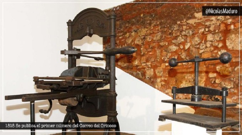 Jefe de Estado recordó los 202 años del nacimiento del Correo del Orinoco