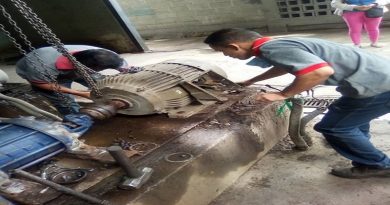 Hidrocapital instala motor de bombeo en estación Majada Las Nieves en Caricuao