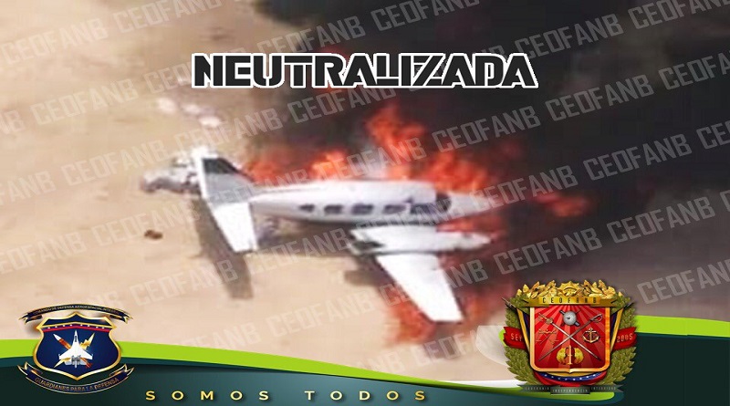 Operación Escudo Bolivariano Tiburón 2020 | Ceofanb neutraliza narcoaeronave en espacio aereo venezolano