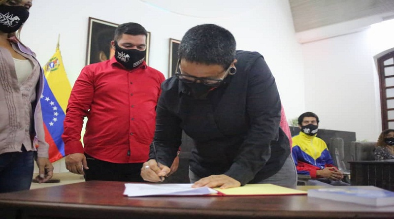 Alcaldía de Caracas firma ordenanza para prevenir posibles focos de contagios de Covid-19 en la ciudad capital