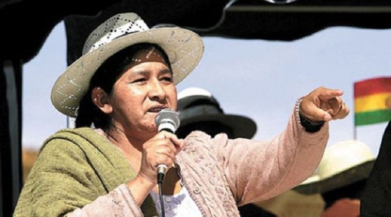 Evo Morales anuncia muerte de Silvia Lazarte expresidenta de Asamblea Constituyente en Bolivia