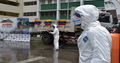 GDC realizó jornada de desinfección en el Hospital Militar Carlos Arvelo