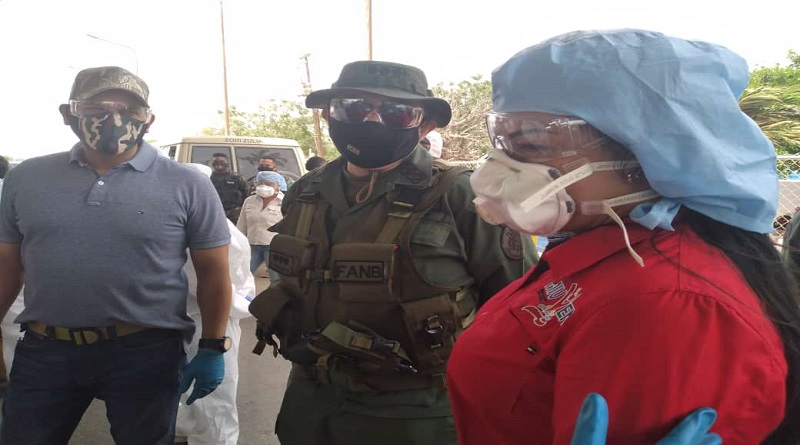 Instalan puesto de atención integral de campaña para controlar pasos fronterizos en Zulia