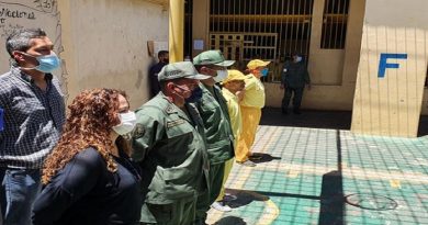 Refuerzan medidas y protocolos sanitarios en centros penitenciarios del país para combatir la Covid-19