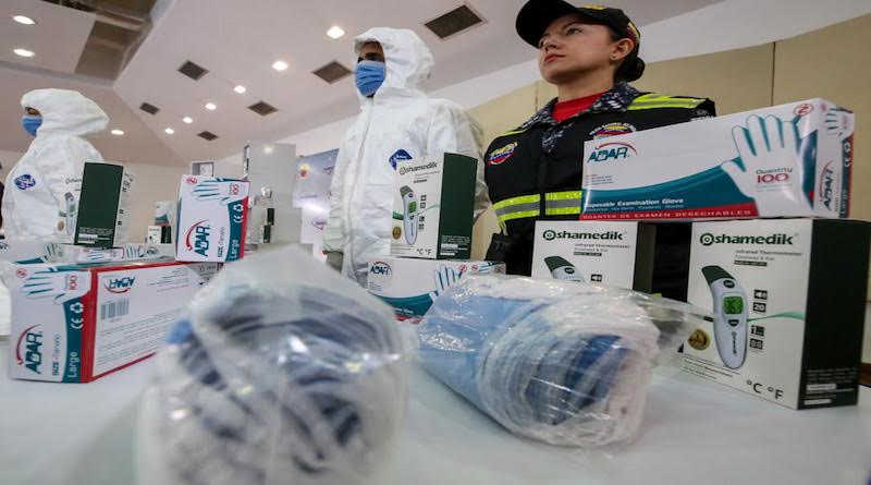 Entregan combos proteicos y kits de Bioseguridad a funcionarios de Protección Civil y Polimiranda