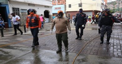 Más de 250 funcionarios supervisan ejecución de medidas de bioseguridad del Covid-19 en Antímano
