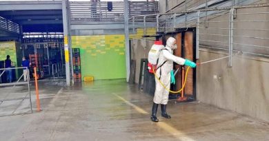 Continúan jornadas de desinfección de espacios públicos en el estado Lara