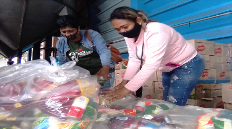 Mercal distribuye 45 toneladas de alimentos en Bases de Misiones Socialistas en Táchira