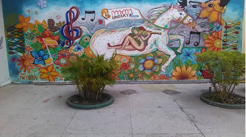 Unearte Aragua inauguró mural “La Historia de un Caballo que Era Bien Bonito”