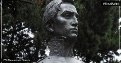 Venezuela rinde homenaje a Antonio Ricaurte quien liberó al pueblo del imperio español
