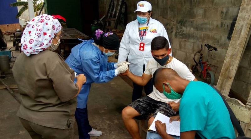 En Nueva Esparta se han aplicado 46 mil 456 pruebas de despistaje de la Covid-19