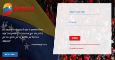 A 20 millones de usuarios arriba Plataforma Patria