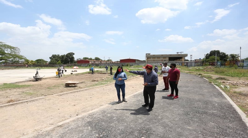 Misión Venezuela Bella y Gobierno de Aragua avanzan en labores de embellecimiento de avenida intercomunal Turmero-Maracay
