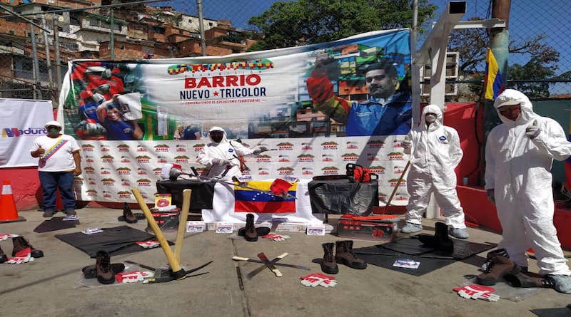 Dotan a Brigadas Comunales de Trabajo y Producción en la Cota 905 de Caracas